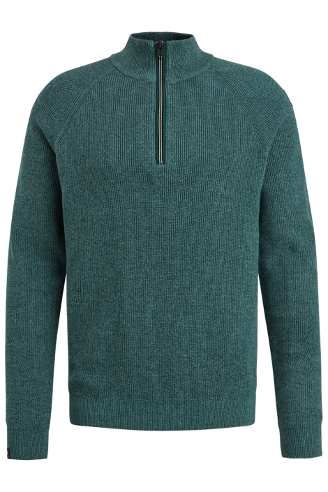 Vanguard half zip collar cotton mouline